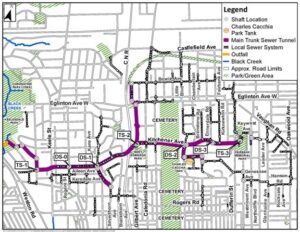 Fairbank Silverthorn Storm Trunk Sewer System